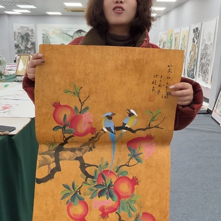 国画纯手绘国画作品大放漏！