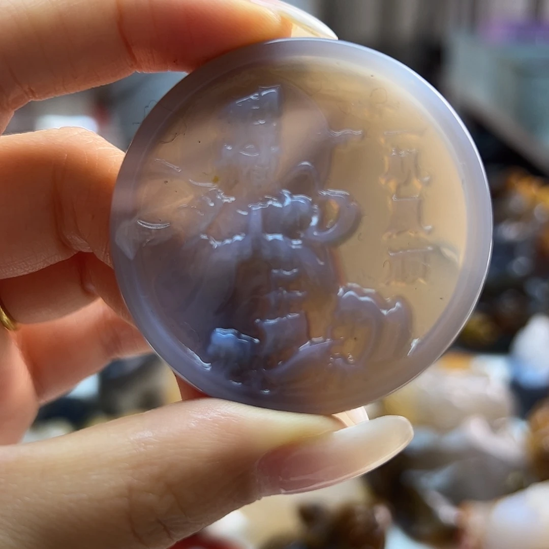 玛瑙/玉髓未镶嵌吊坠(不含链)