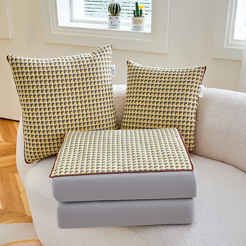 夏季凉感抱枕被子两用二合一办公室午睡空调夏凉汽车内靠枕办公室