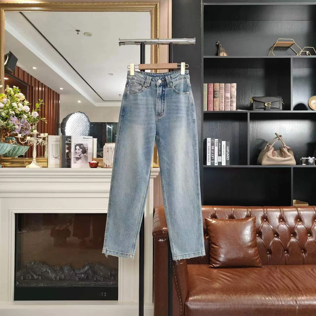 印记 | 设计水洗微弹烟管牛仔法棍裤7YZI0032454大萌