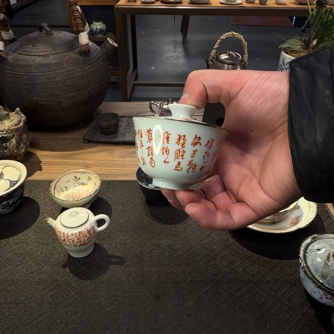 瓷片雪*景德镇手作器物