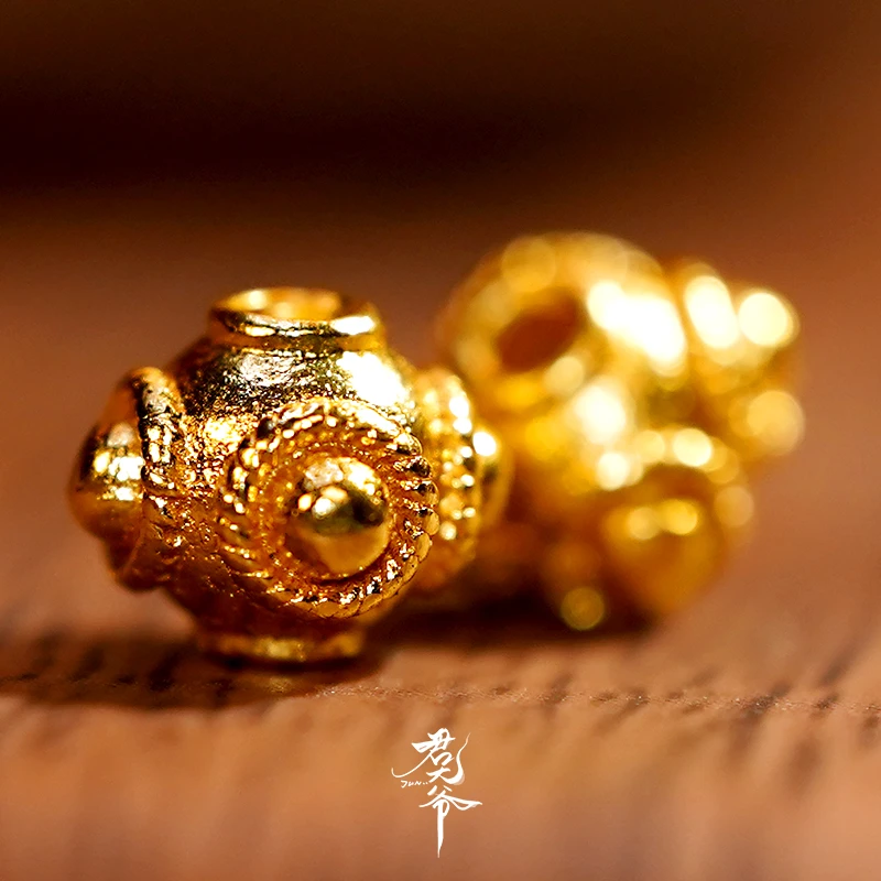 君大爷爱文玩文玩配饰配件时尚设计款蜻蜓眼隔片