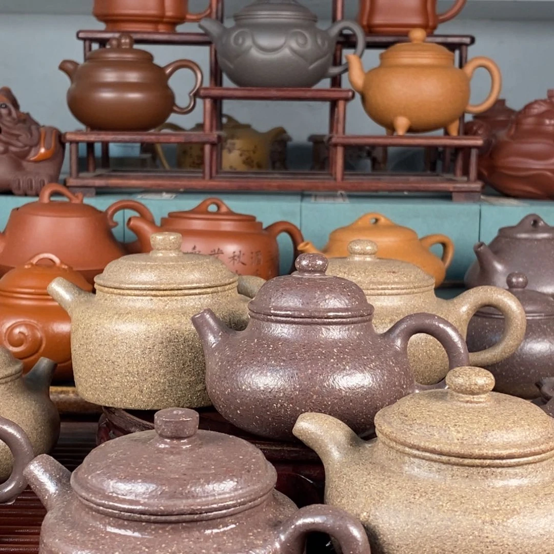 紫砂?****德钟。天青200。 掇只。260