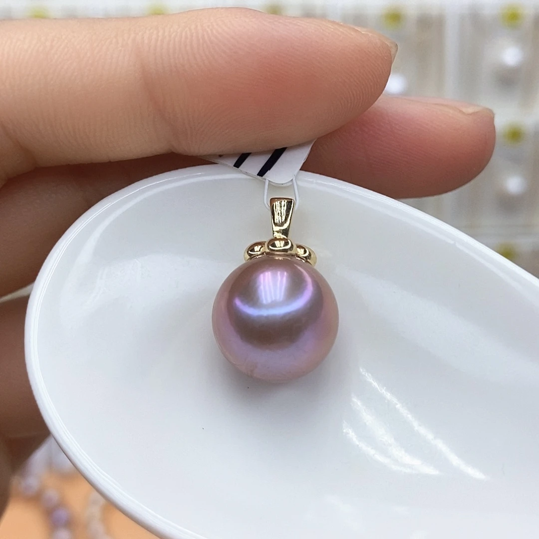 合金淡水珍珠项链