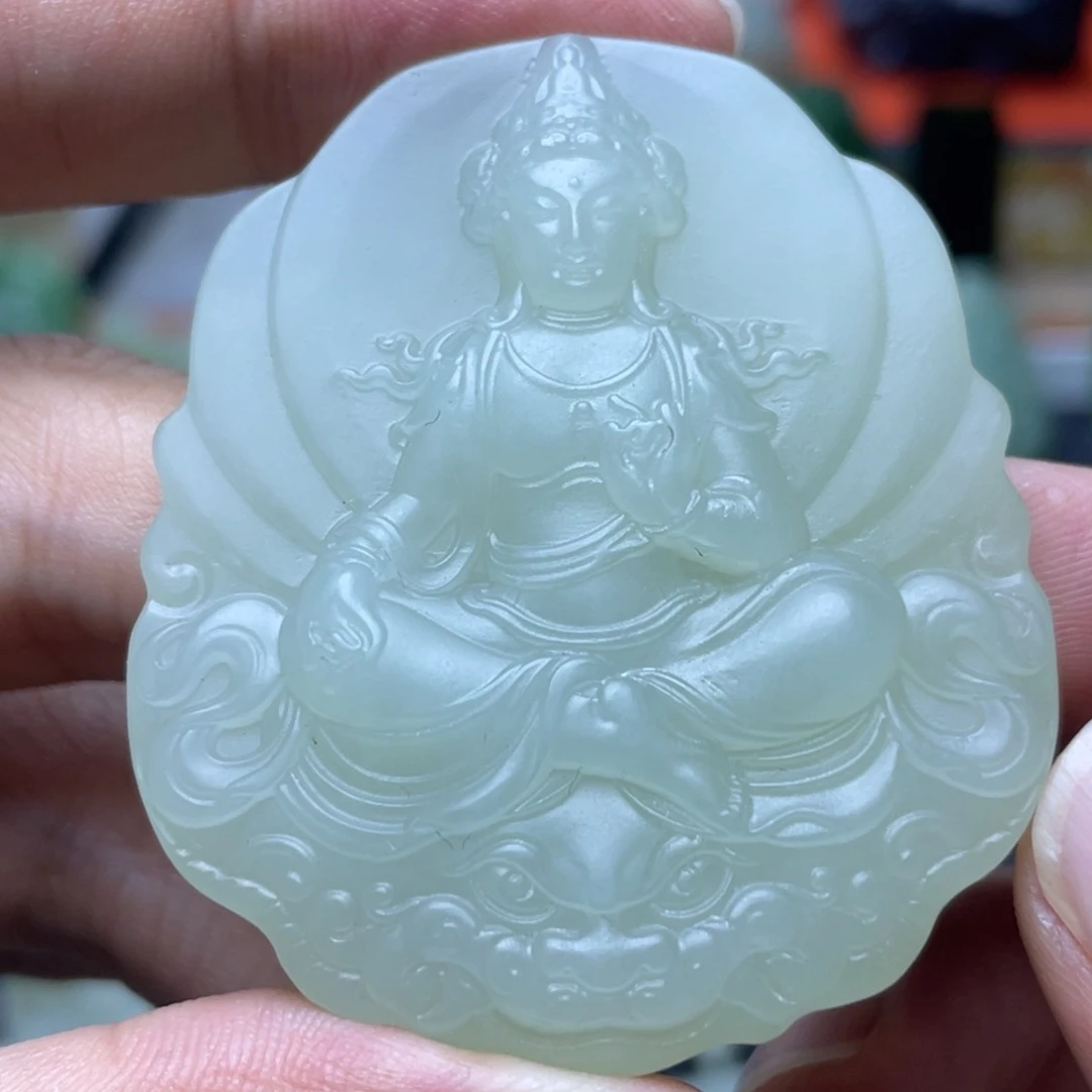 吊坠(不含链)未镶嵌和田玉