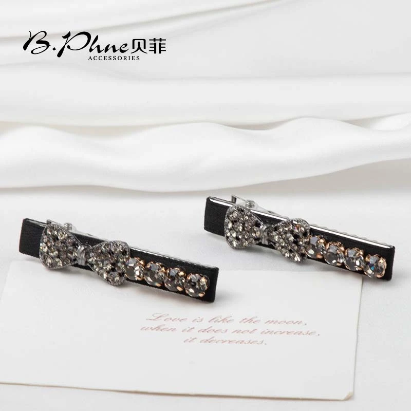 B.【贝菲】蝴蝶结压夹百搭