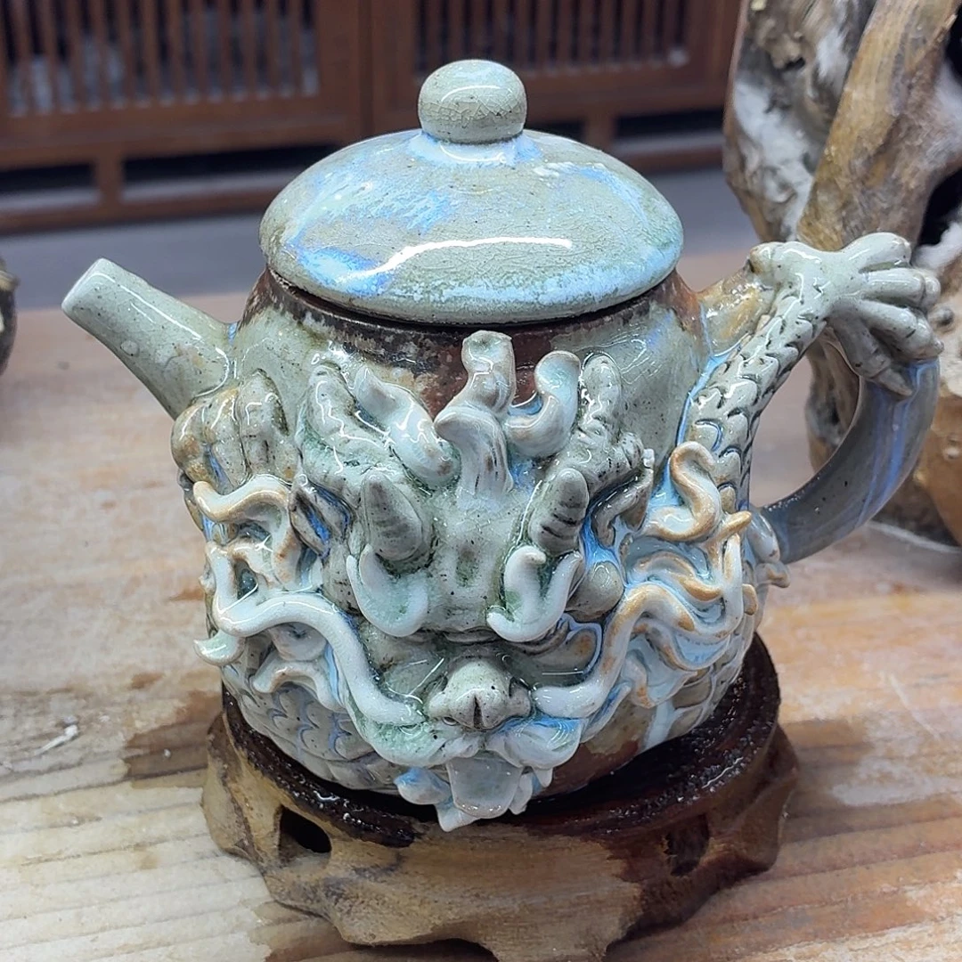 陶园柴烧，精品高货0832有磨底