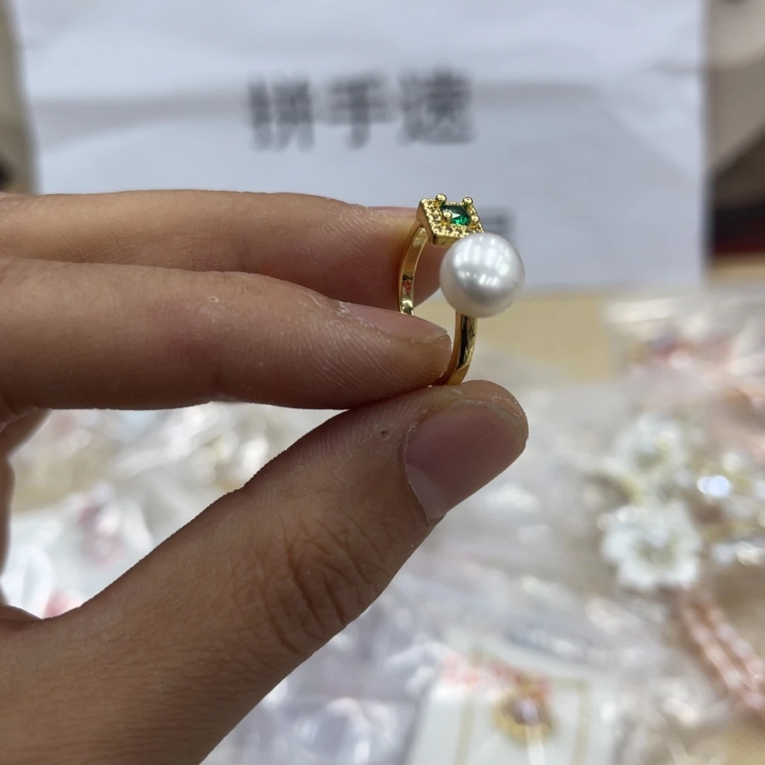 淡水珍珠合金颈饰02246