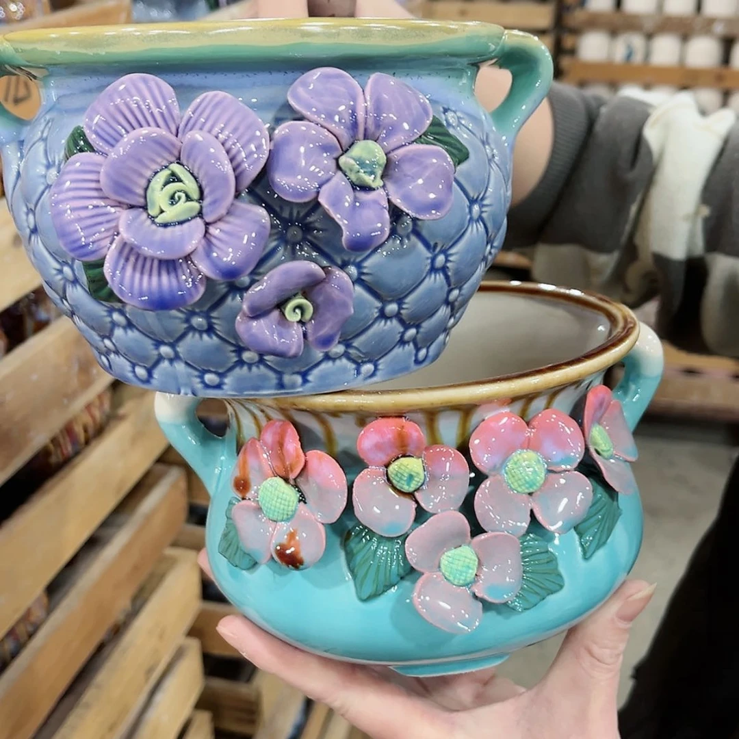 【闪购商品】陶瓷福利品凑满10元发货陶瓷花盆