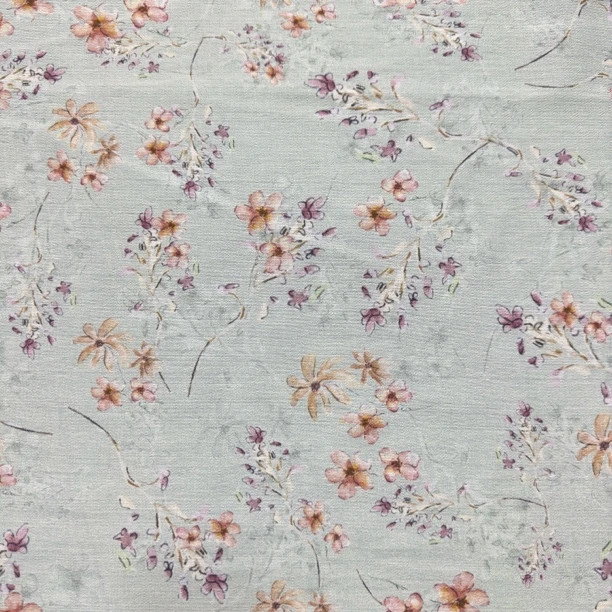 金小兔荣誉出品高密天丝锦树皮邹繁花似锦面料