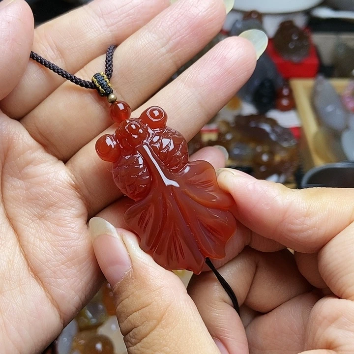 未镶嵌颈饰玛瑙/玉髓