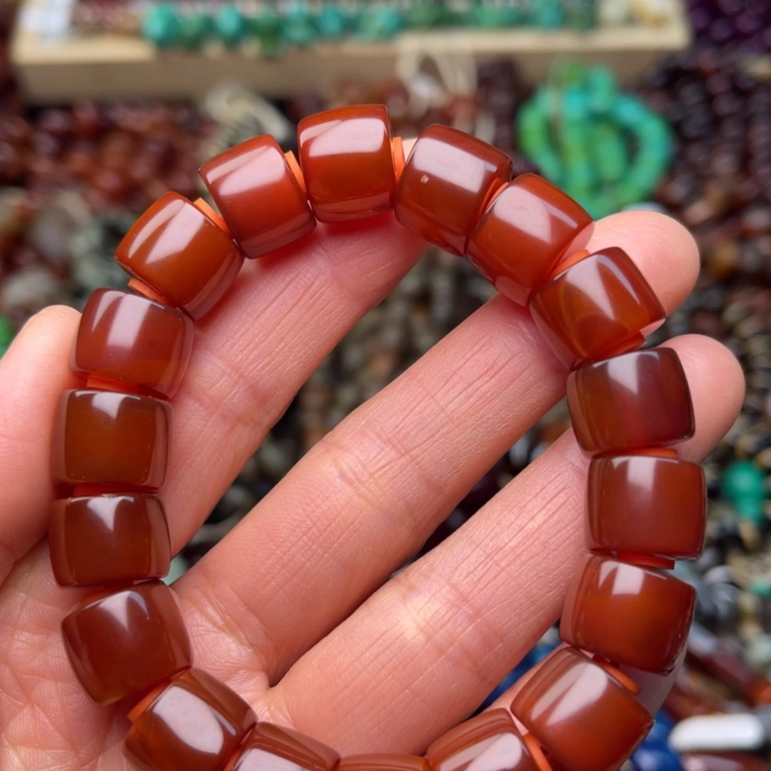 玛瑙/玉髓合金颈饰