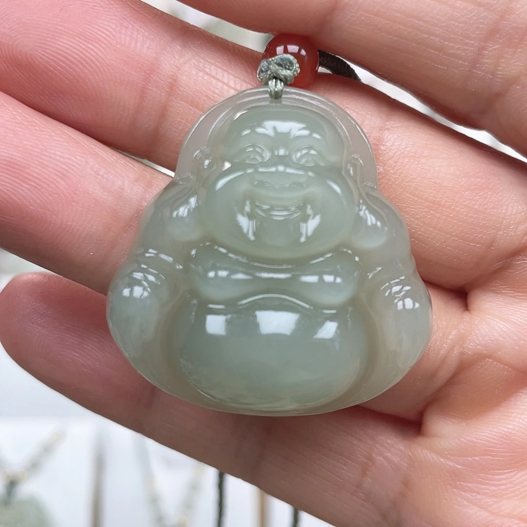 和田玉未镶嵌颈饰一****?35