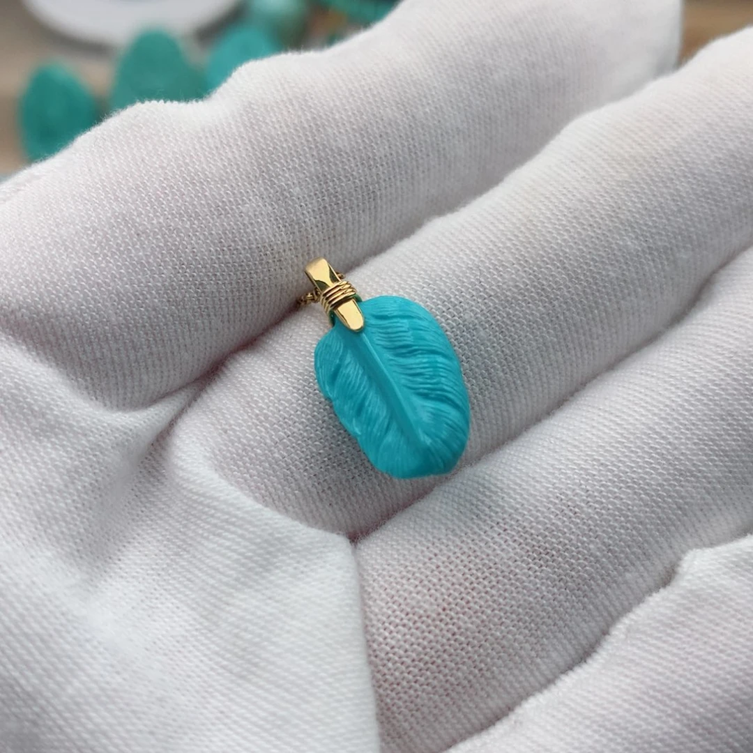 未镶嵌绿松石珠宝奇石