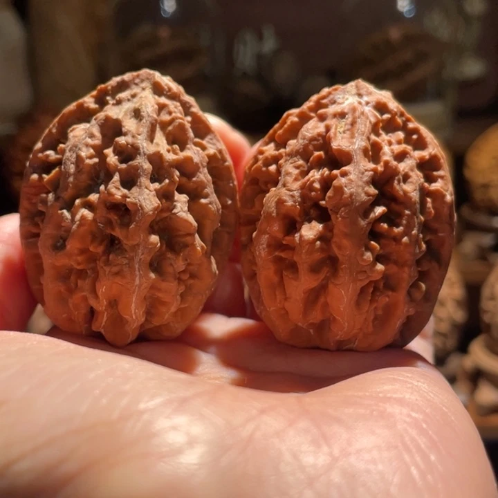 吊坠文玩核桃虎头49