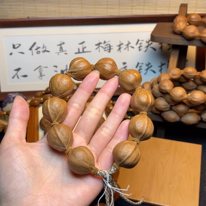 S***y橄榄核手串/手链22.26精品梅林铁核