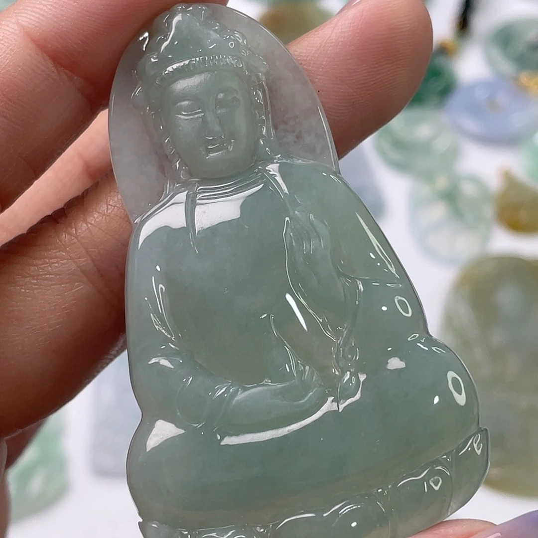 吊坠(不含链)未镶嵌翡翠1