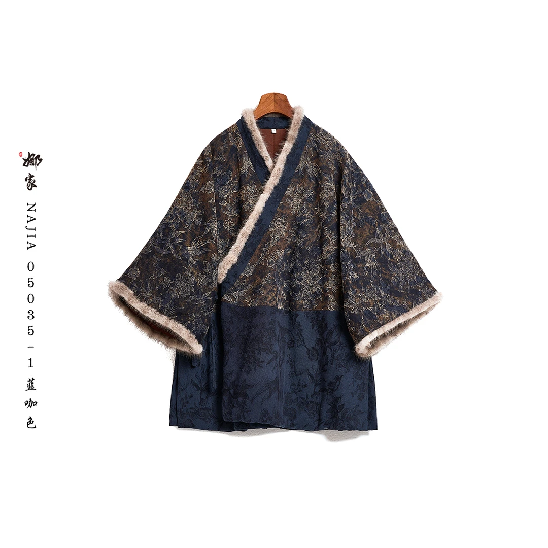 娜家·国风【寄书云】棉麻水貂汉服05035-1