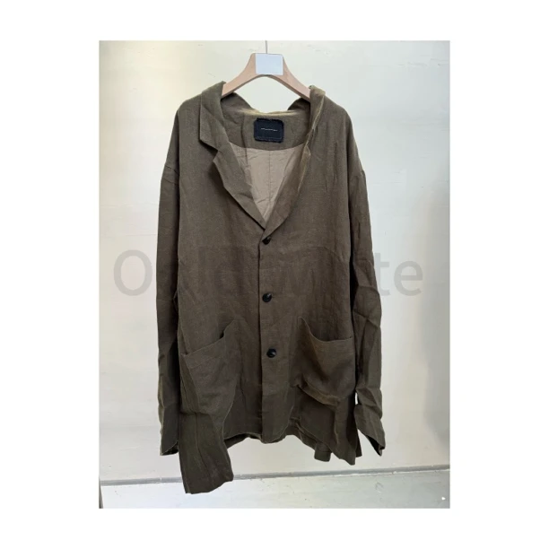 老白家 麻衣服 新款春 透气 薄