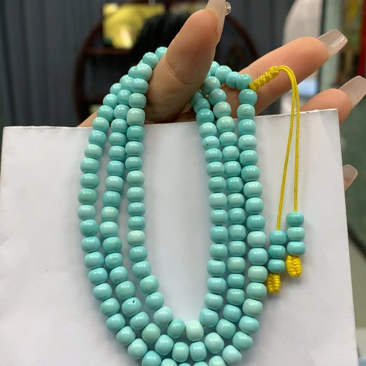 绿松石未镶嵌长链