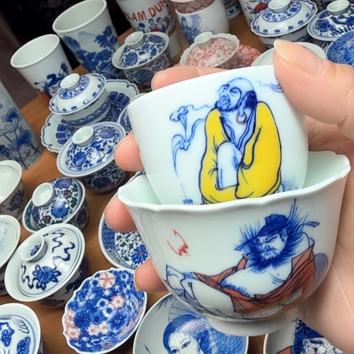 陶手绘一对100米福利款