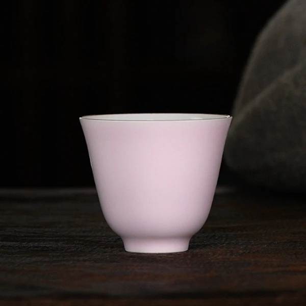 景德镇全手工高温颜色釉铃铛杯