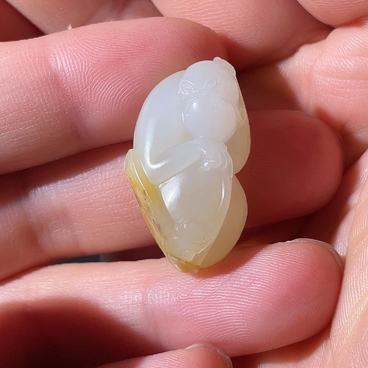 和田玉（白玉）未镶嵌吊坠(不含链)