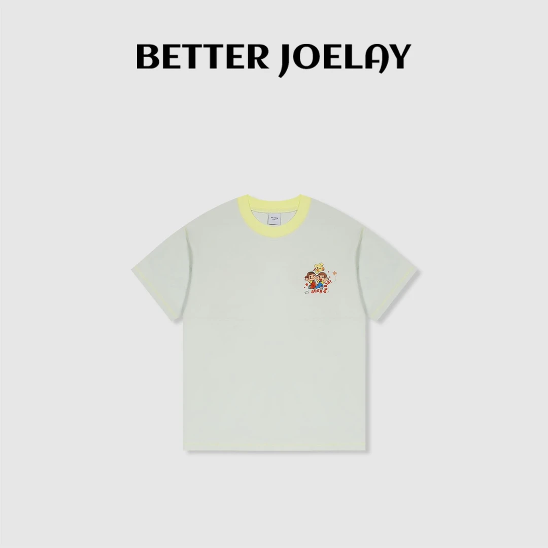 BETTER JOELAY-【趣萌星裳】时尚百搭长袖T恤休闲风ZZ3820