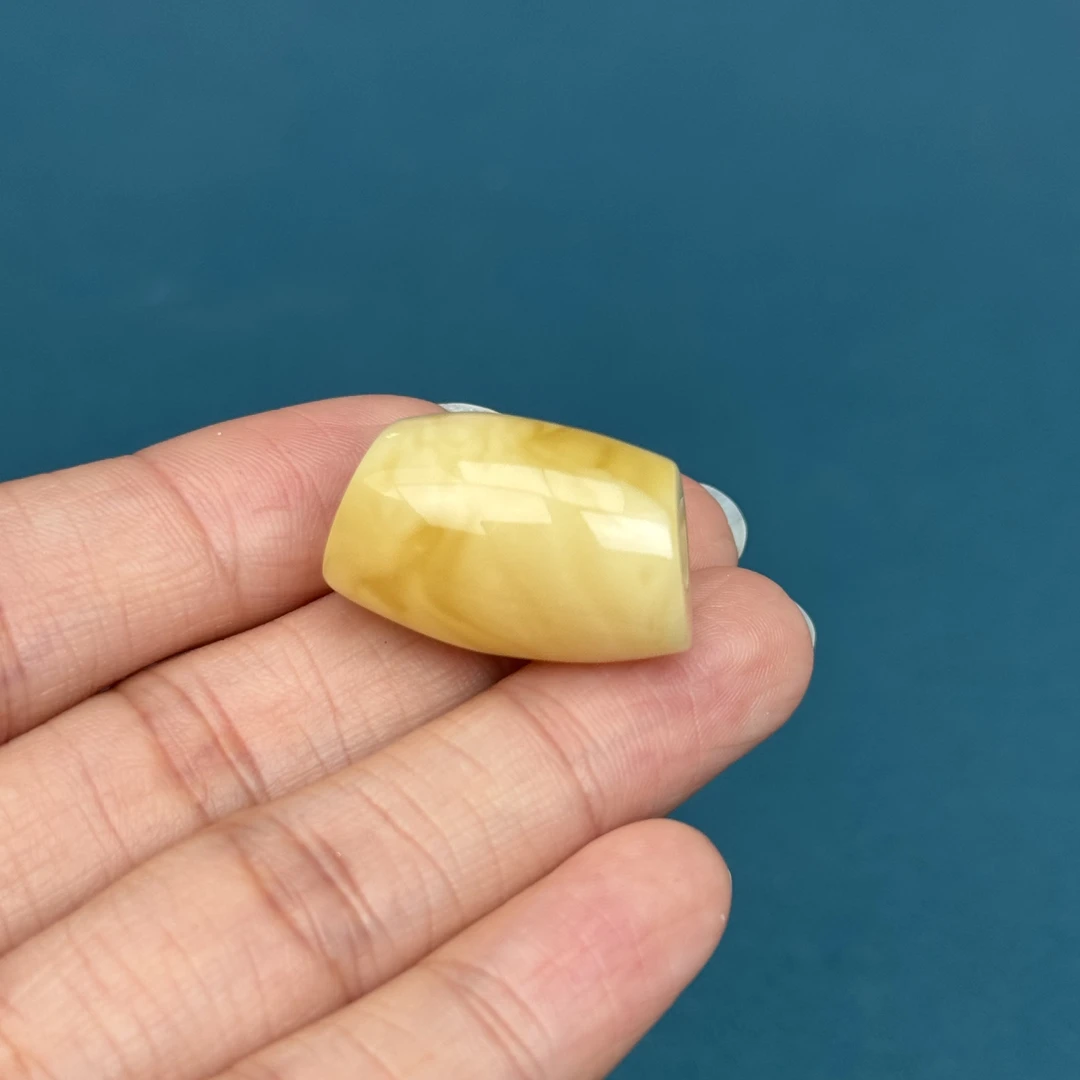 Y7348天然原矿蜜蜡马蹄珠16*24mm抖音基地 质检发货