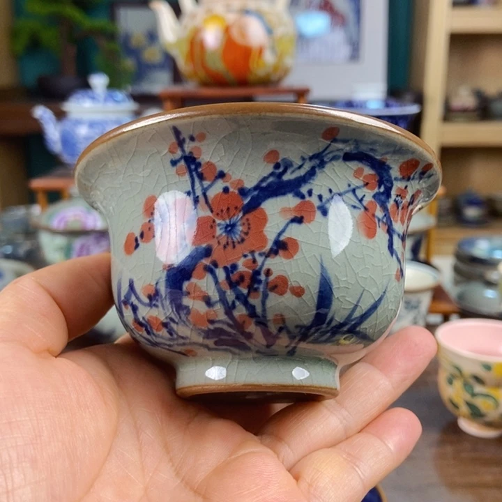 瓷片手工制作工艺精湛等特点