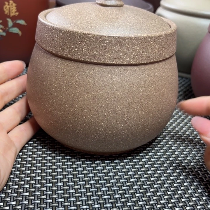 紫砂茶叶罐中高端紫砂茶叶罐
