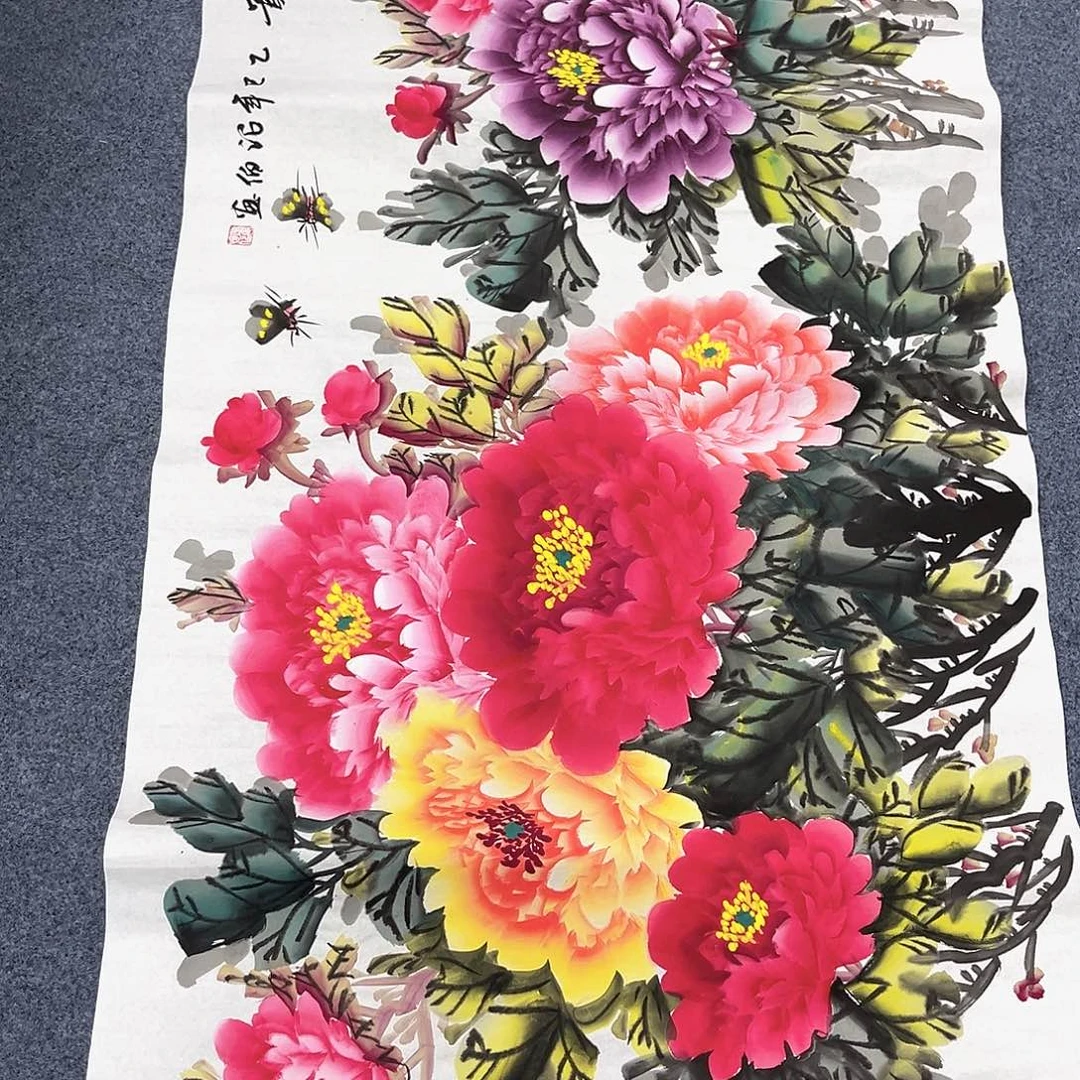 国画纯手绘字画作品