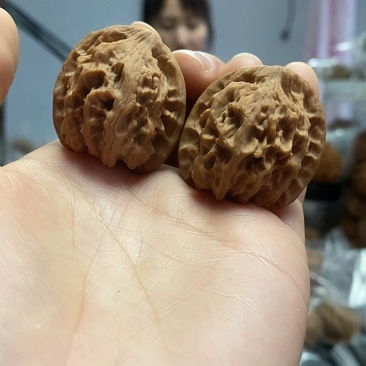 文玩核桃把件34天地