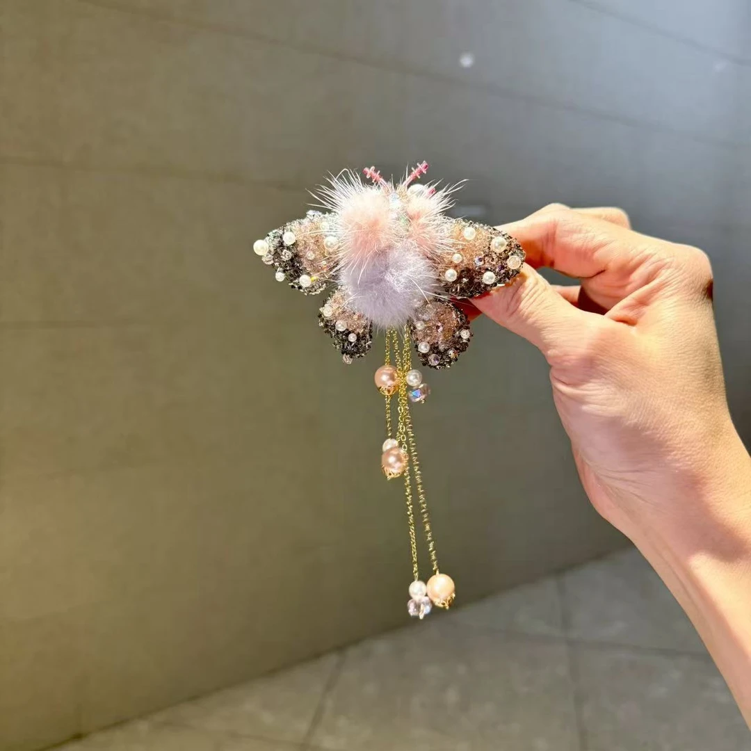 【莫奈海之星】粉瑶光系列边夹设计气质高级感日常百搭款