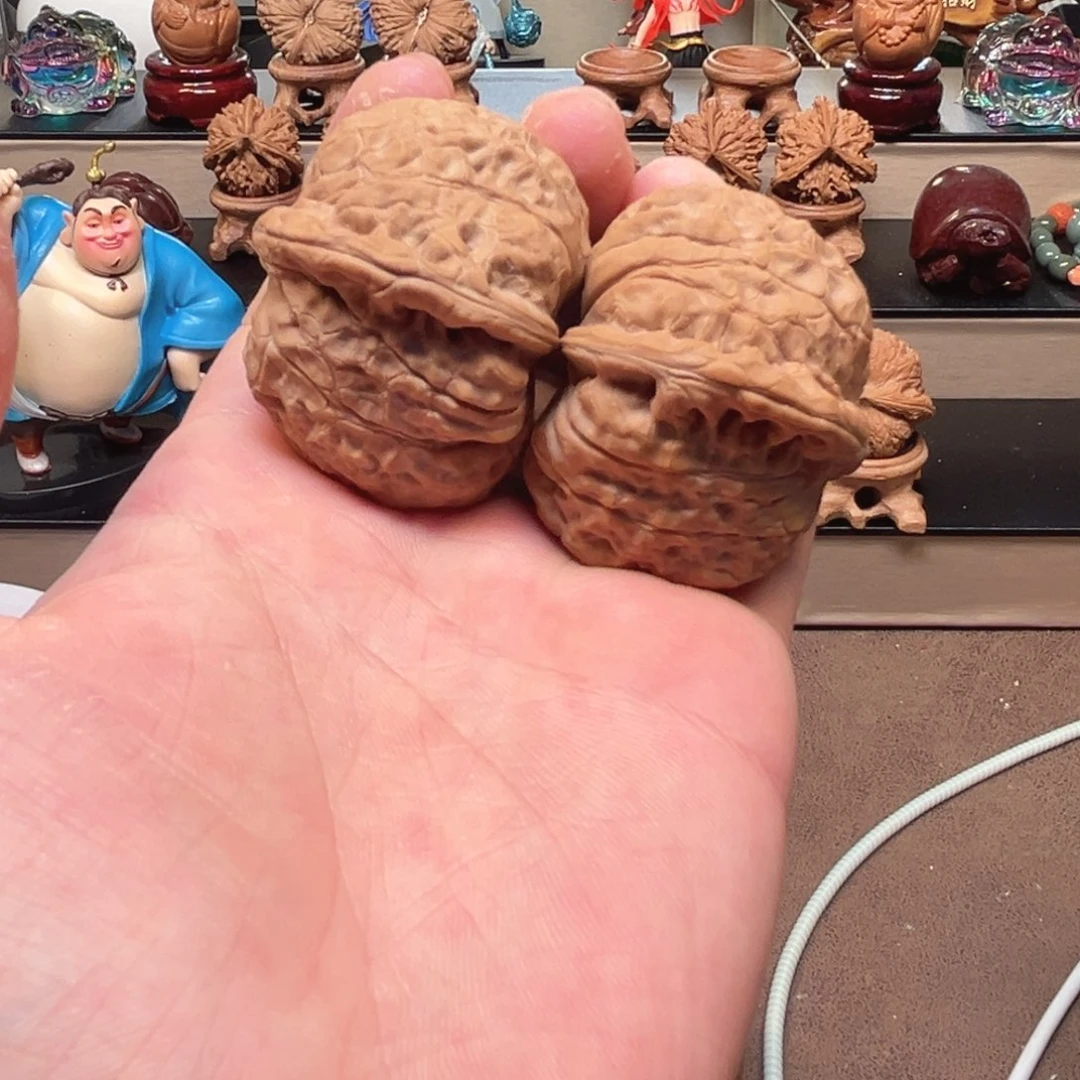 桃核把件43全品南瓜墩