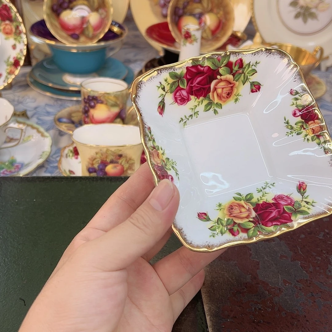 杯西洋瓷器大漂亮好喜欢