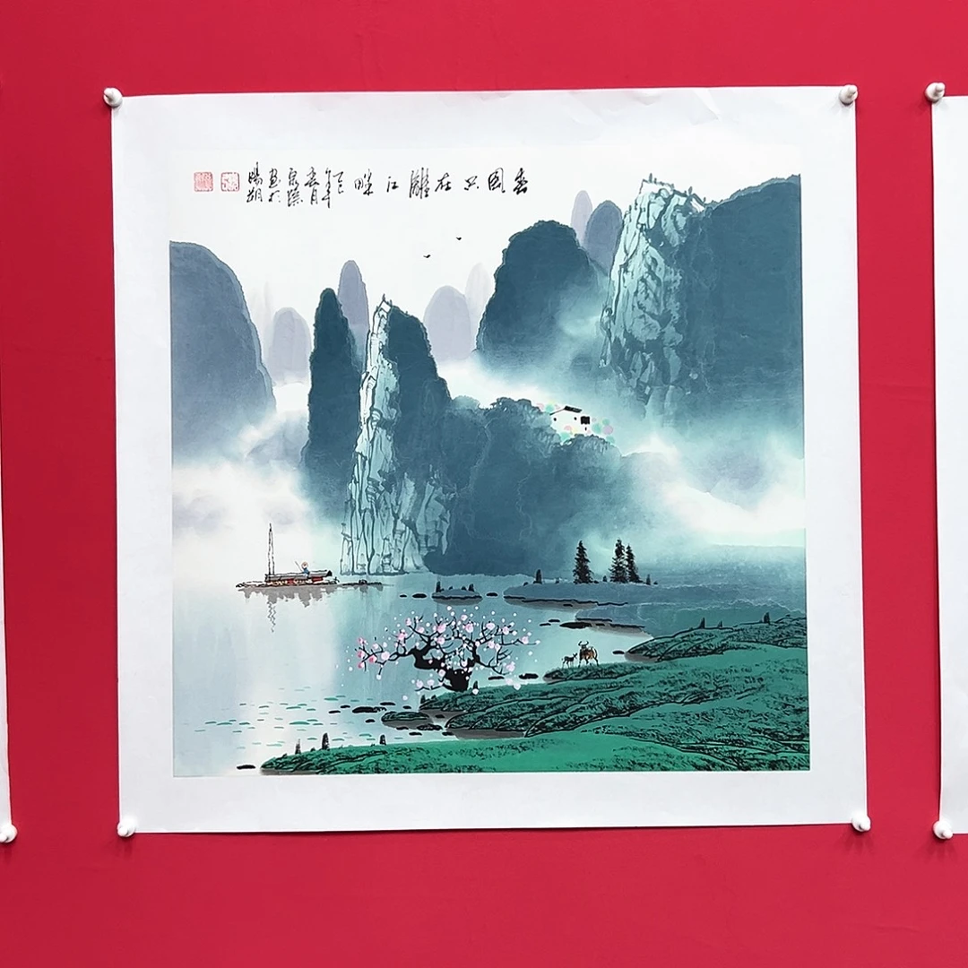 国画张泉踪老师精品