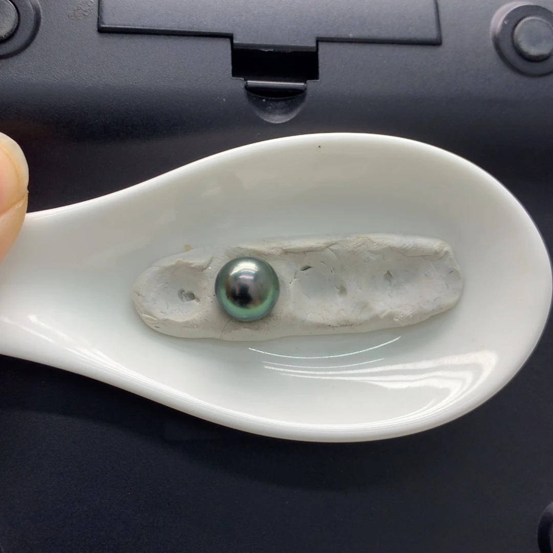 裸珠海水珍珠天然海水大溪地珍珠
