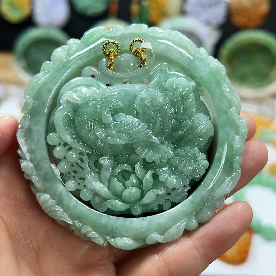 翡翠未镶嵌手镯手镯套装