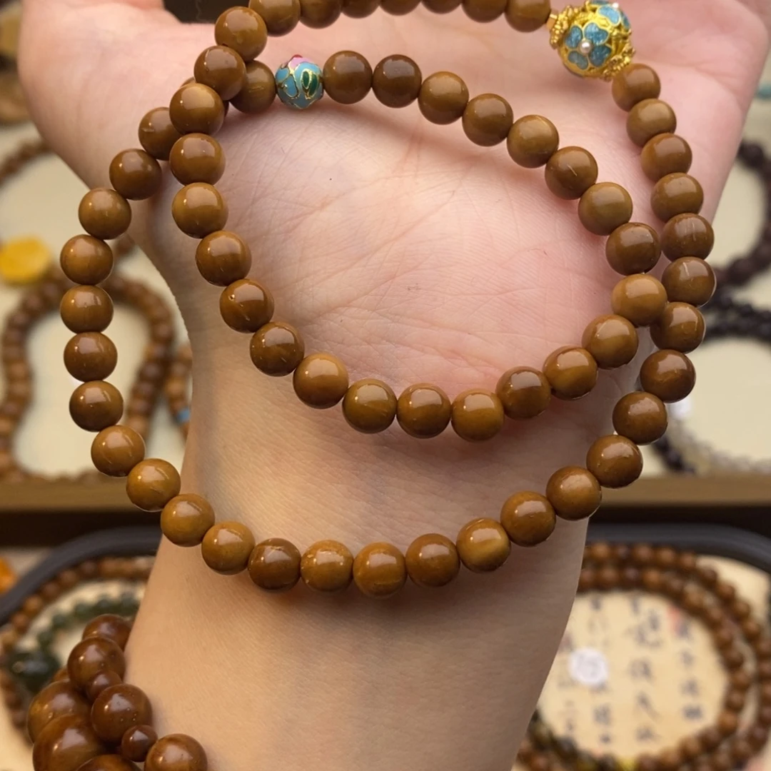 未镶嵌库克手串蓝06