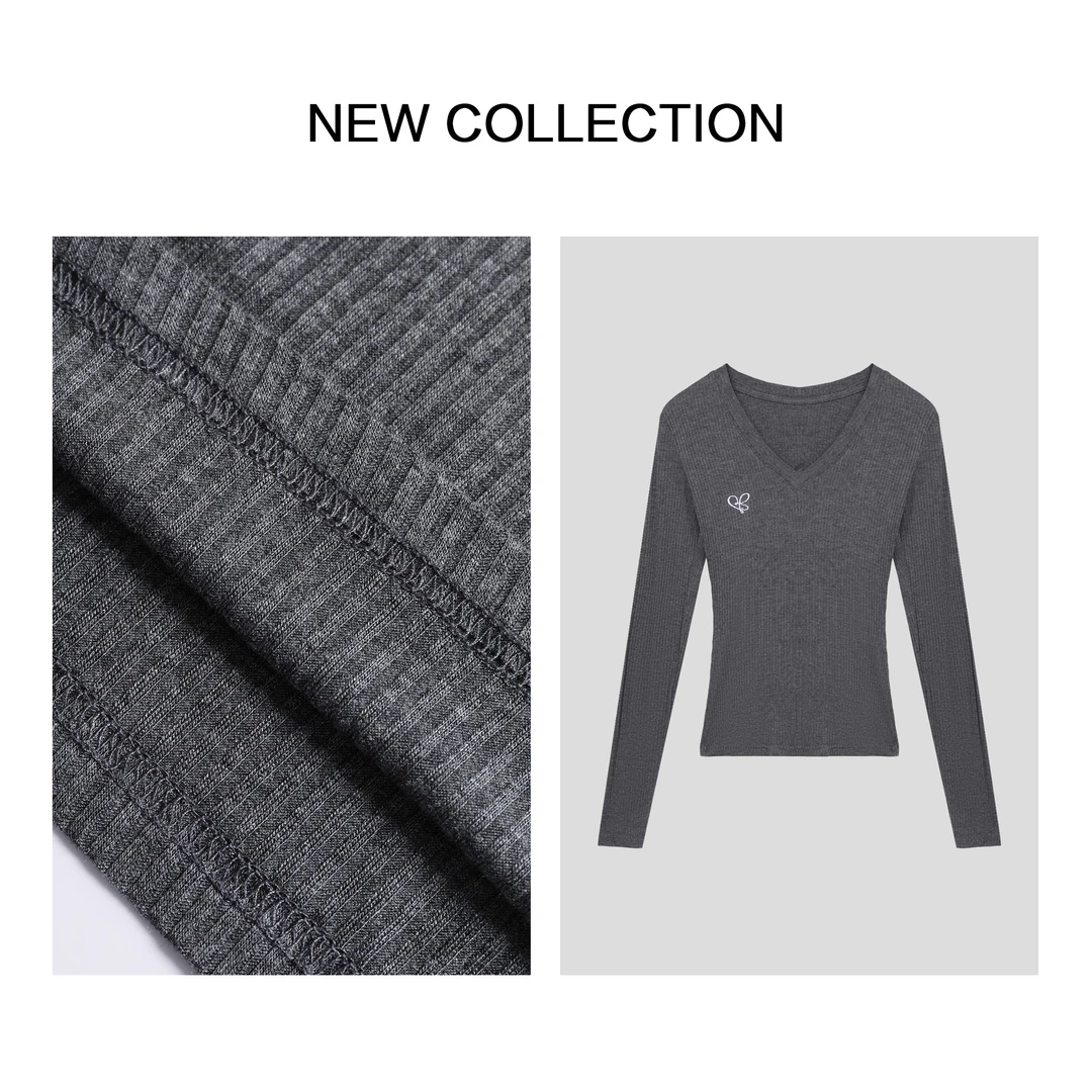 欧若风【静秋专属】 T1F36026B 女士新款百搭T恤