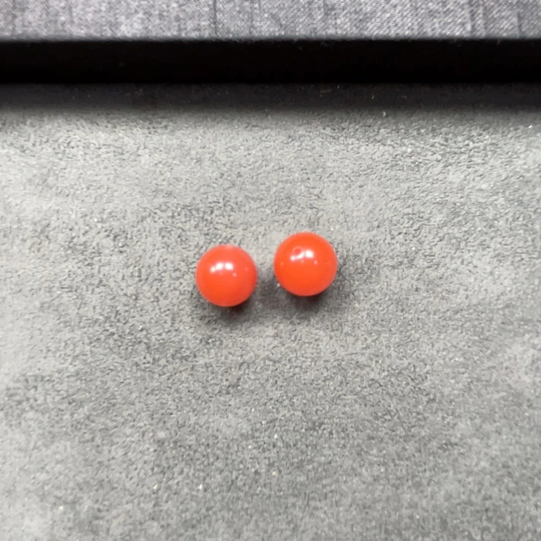 南红玛瑙单珠未镶嵌