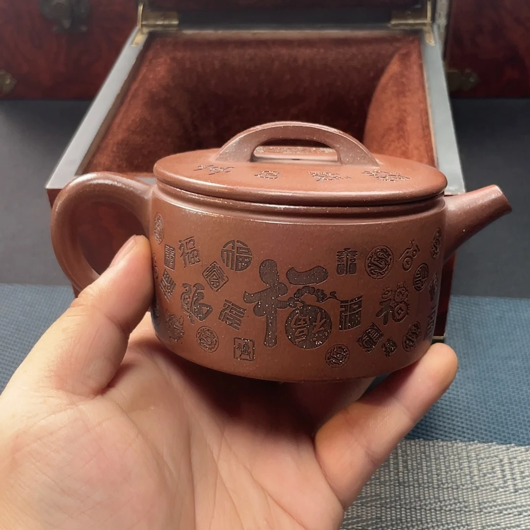 紫砂茶宠宜兴原矿紫砂33