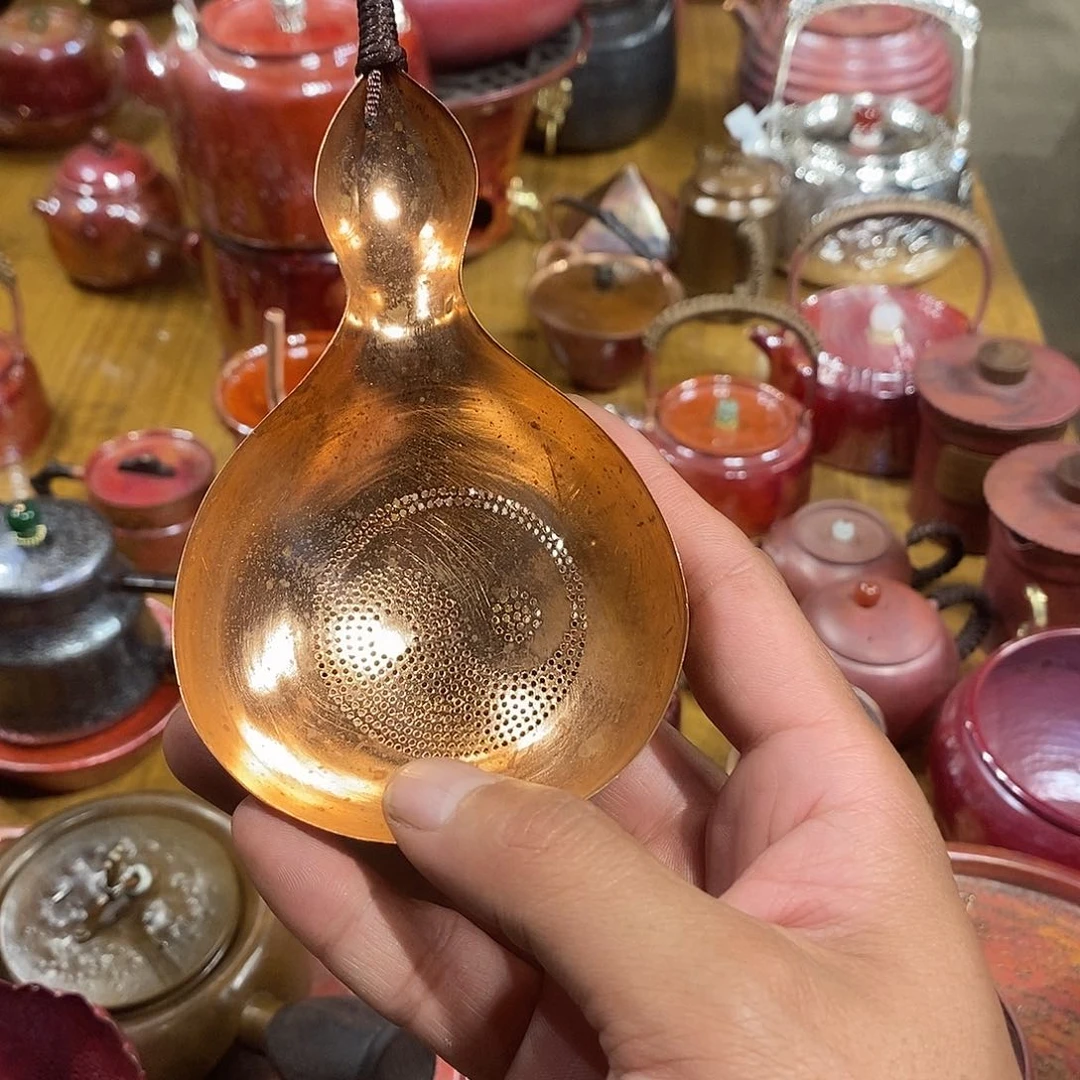 文*葫芦茶漏手工锻打工艺