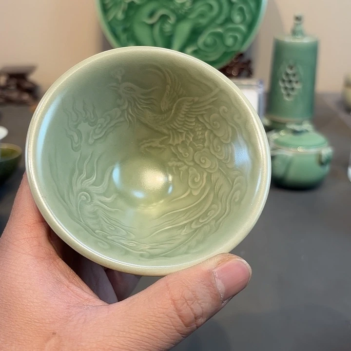瓷片龙泉青瓷福利青瓷