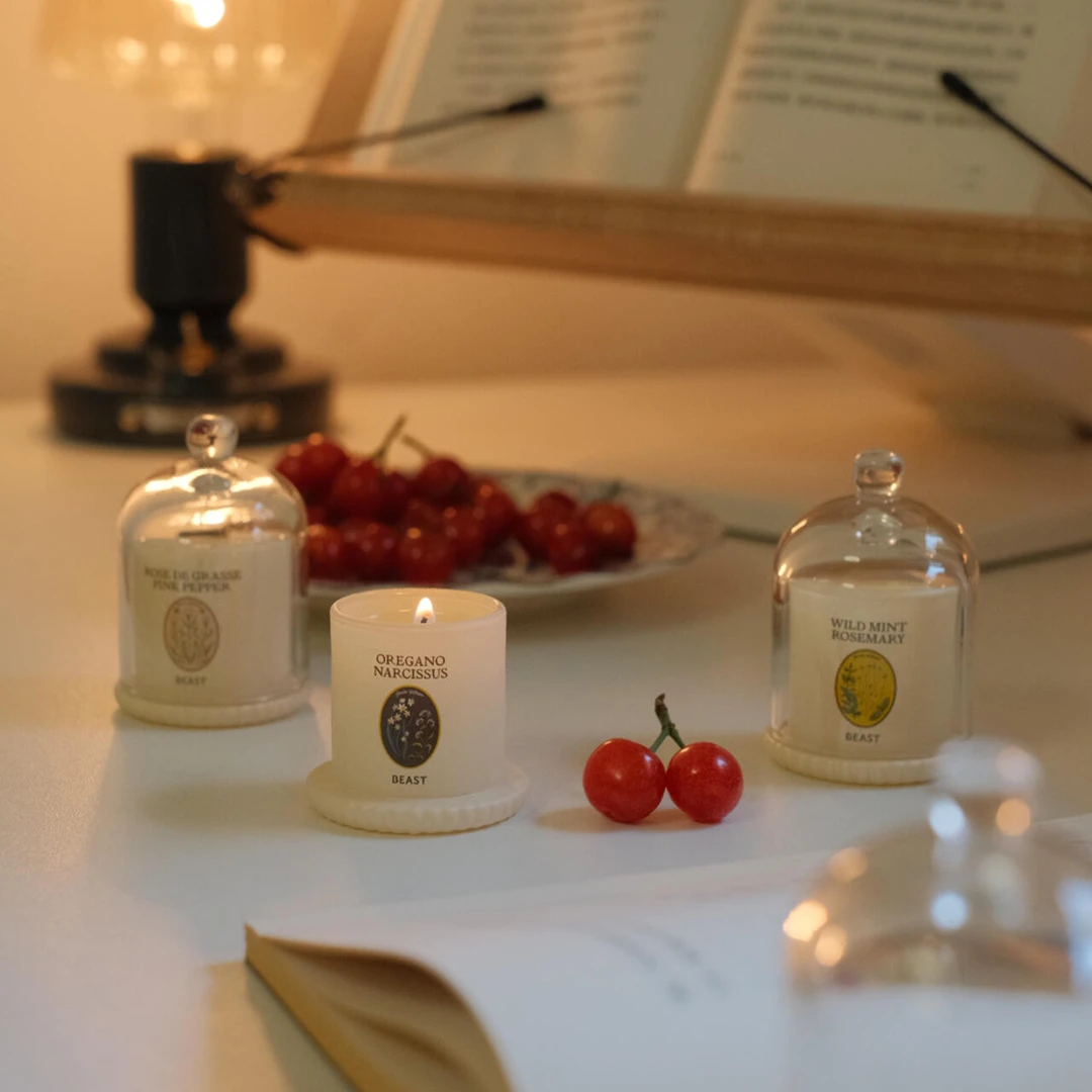 宝丫轻奢  室内浪漫清新礼物香氛香薰蜡烛礼盒装K1228