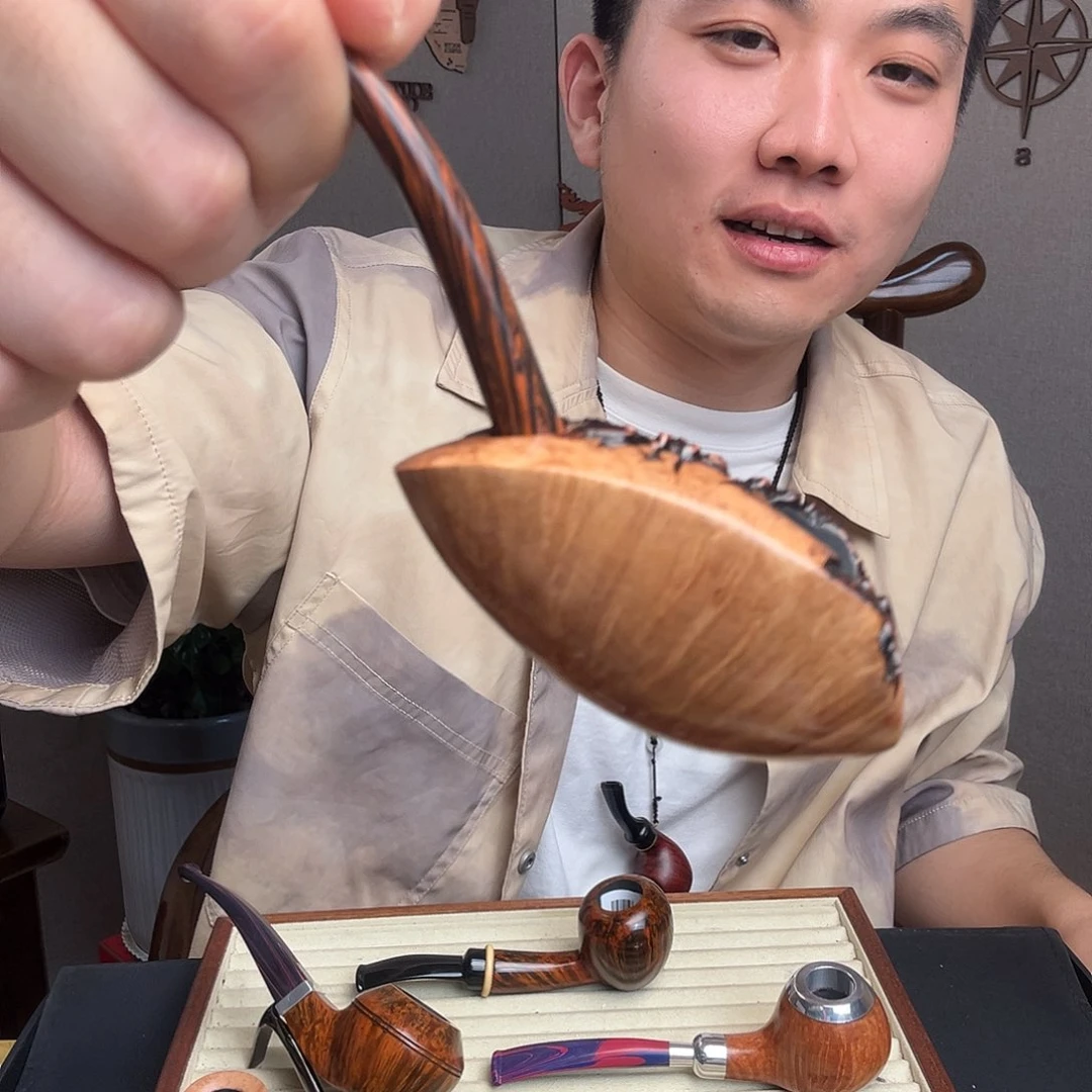 石楠木长****行意大利进口石楠木烟斗