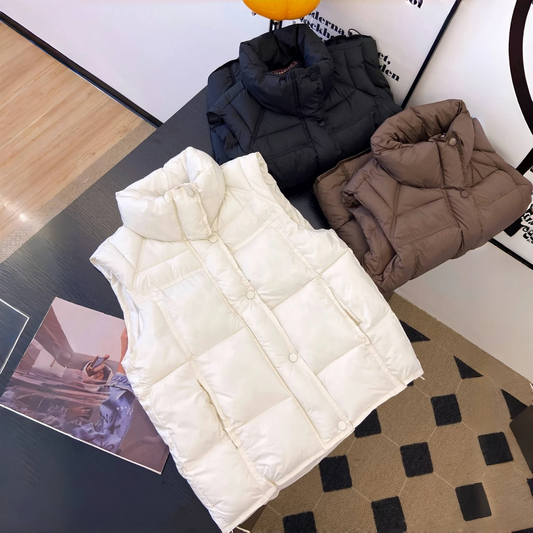 超好看减龄 胖mm大码新款泡芙棉服马甲女秋冬百搭显瘦背心外套609