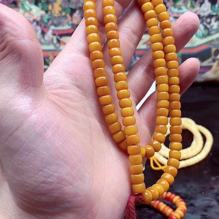 把件牛骨手链项链