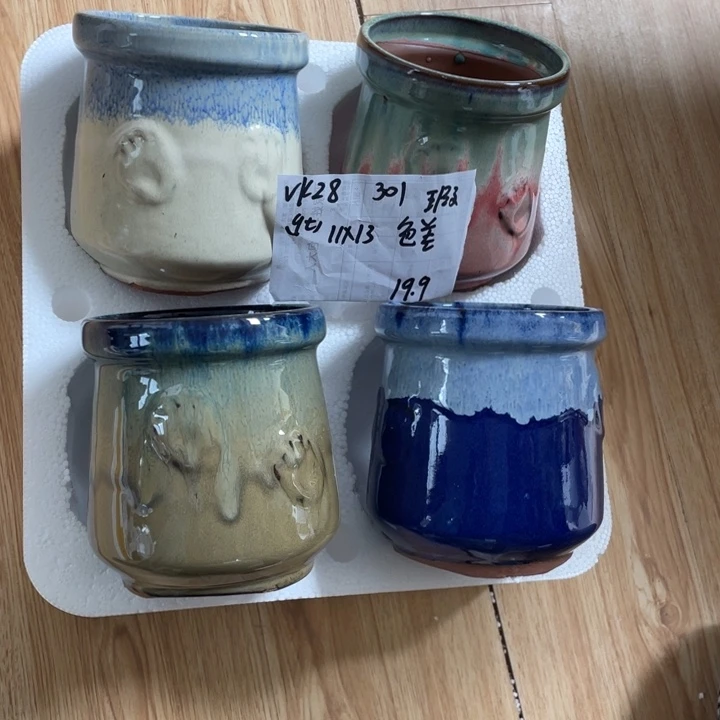 粗陶多肉花盆微瑕301